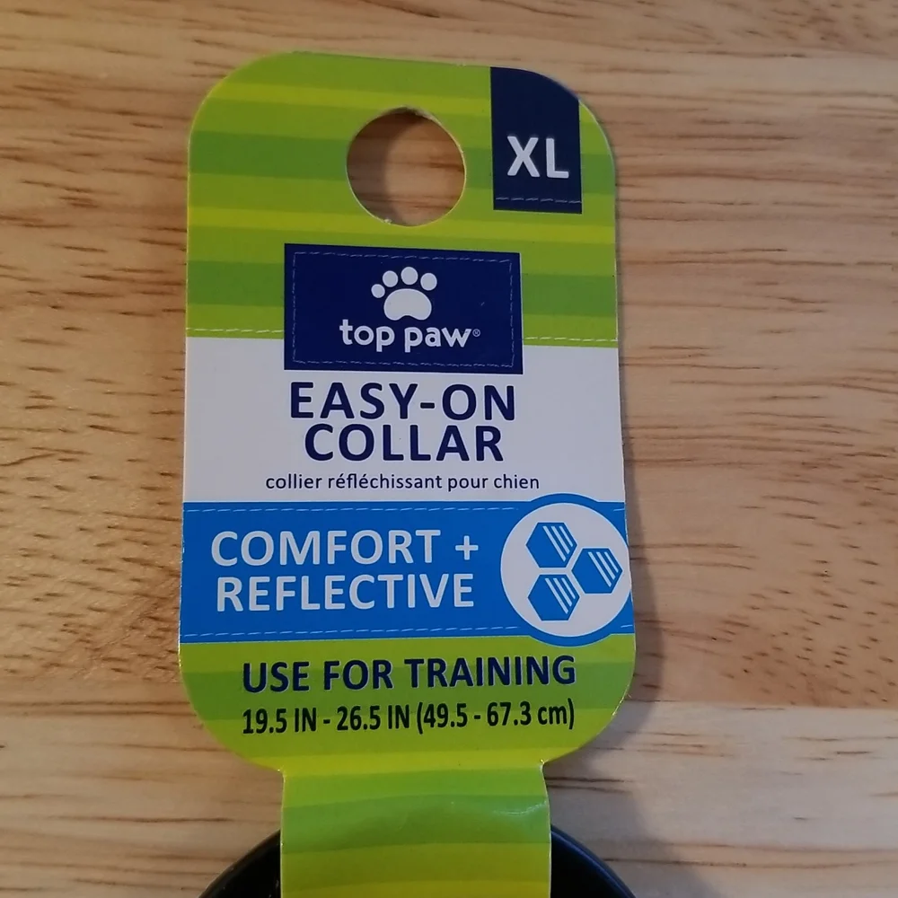 Martingale style padded reflective collar